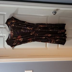 Cute purple flower dress